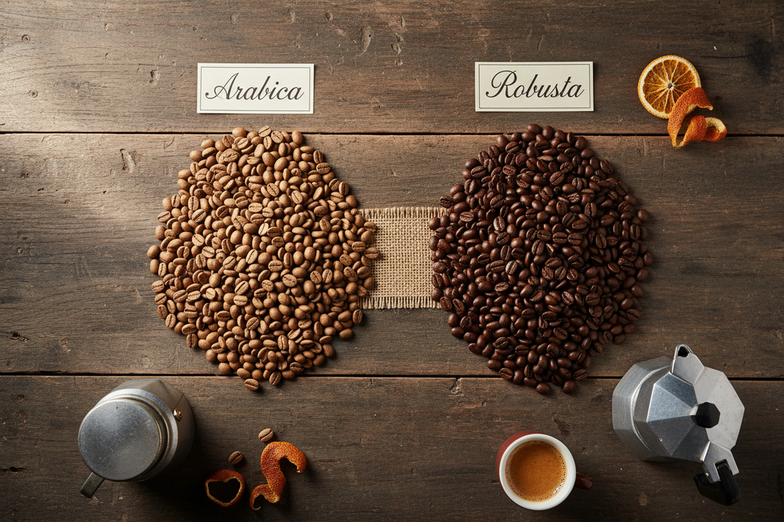 Arabica e Robusta: differenze, gusto e come riconoscerle