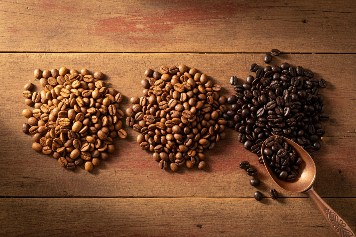 La tostatura del caffè: chiara, media o scura: come cambia il gusto