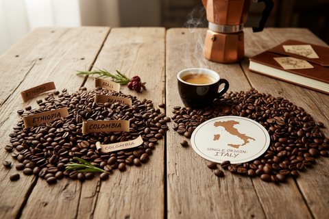 Blend oder Single Origin? Kaffeemischungen verstehen (und deine wählen)
