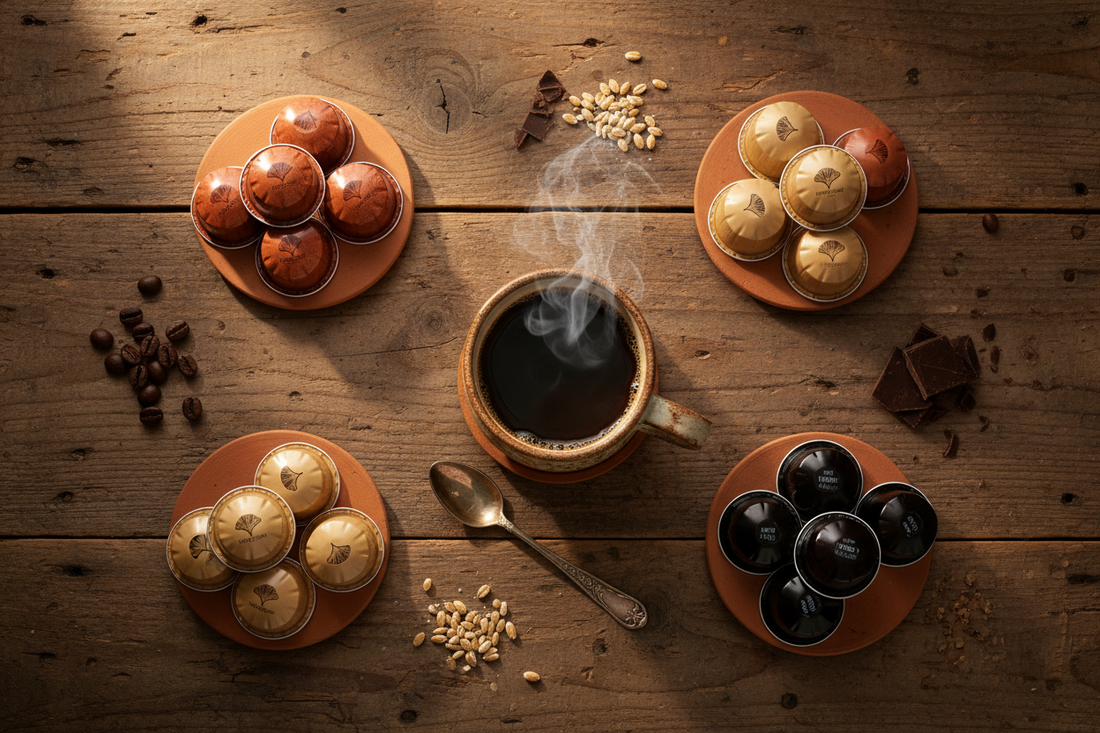 Oltre il caffè: ginseng, orzo, cioccolata e le bevande in capsula