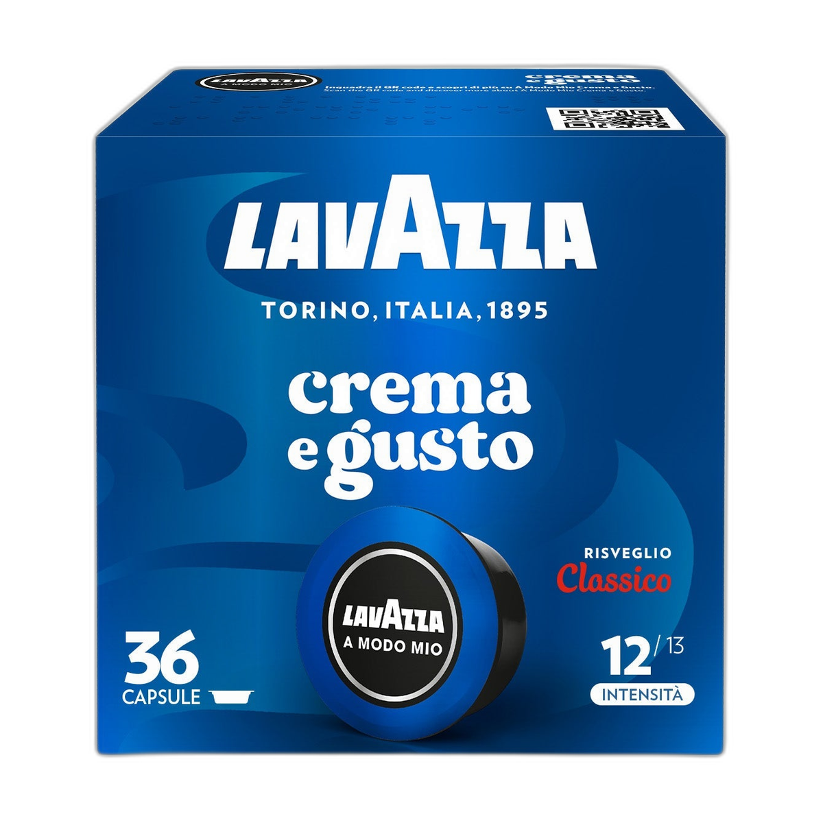 Lavazza A Modo Mio Crema e Gusto Classico – 36 capsule