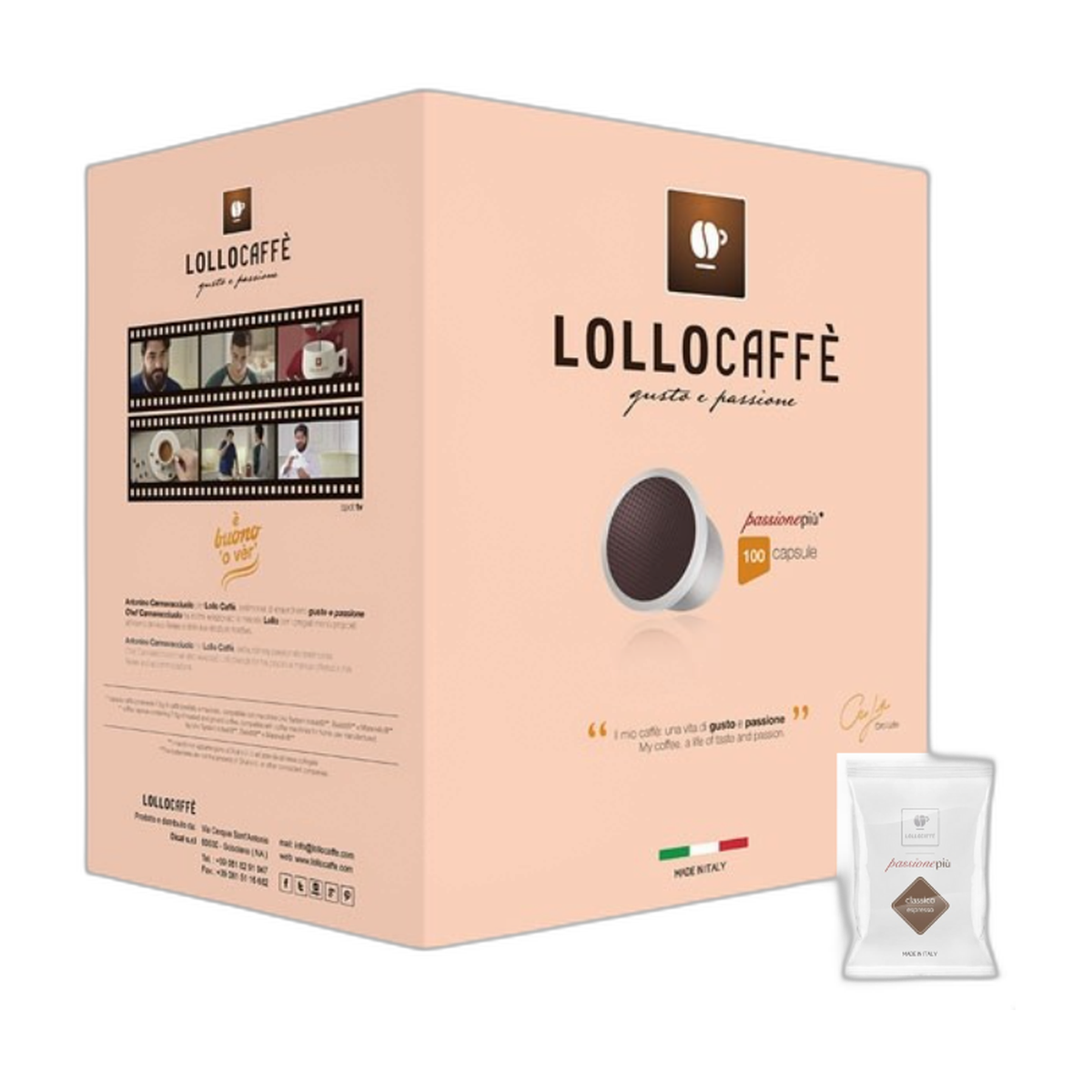 lollo-caffe-classico-unosystem-100