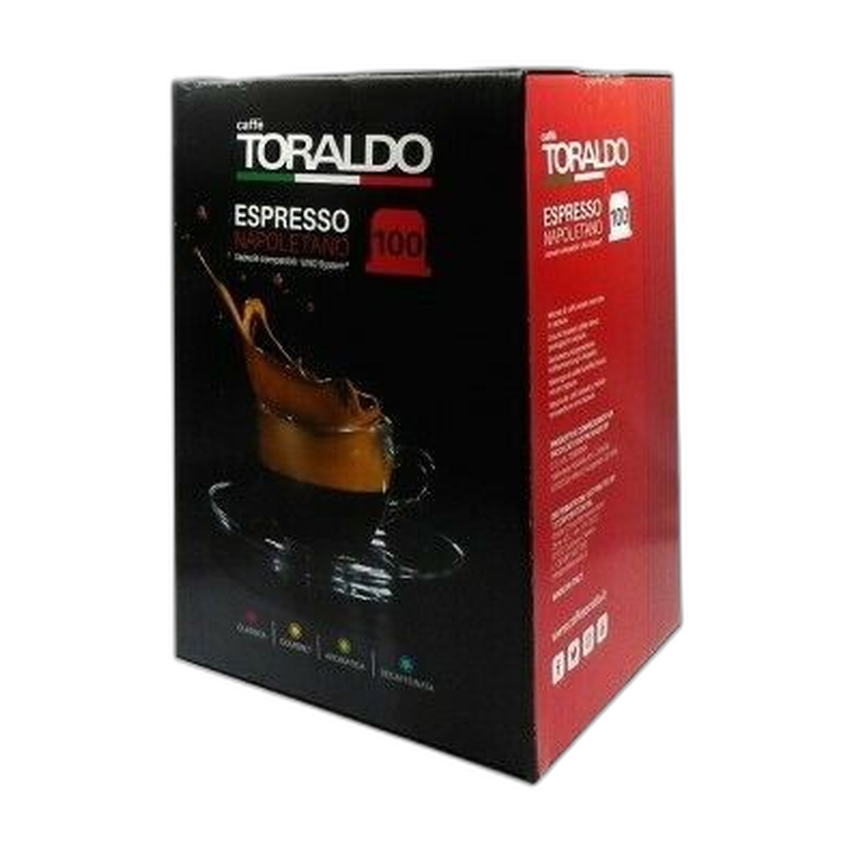 Toraldo Classica – Compatibili Uno System – 100 capsule